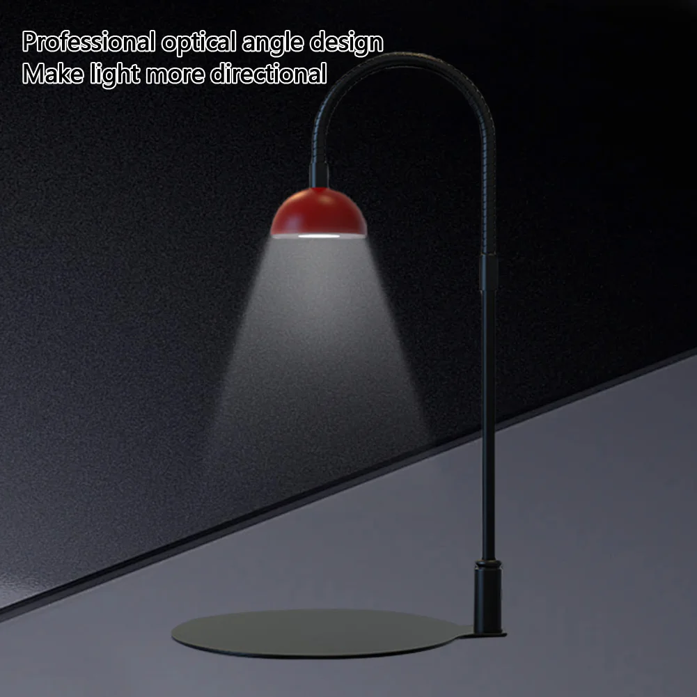 

Micro Landscape Plant Growth Lamp with Timmer Indoor Plant Growth Lamp Height Adjustable for Desktop Glass Plant Terrarium