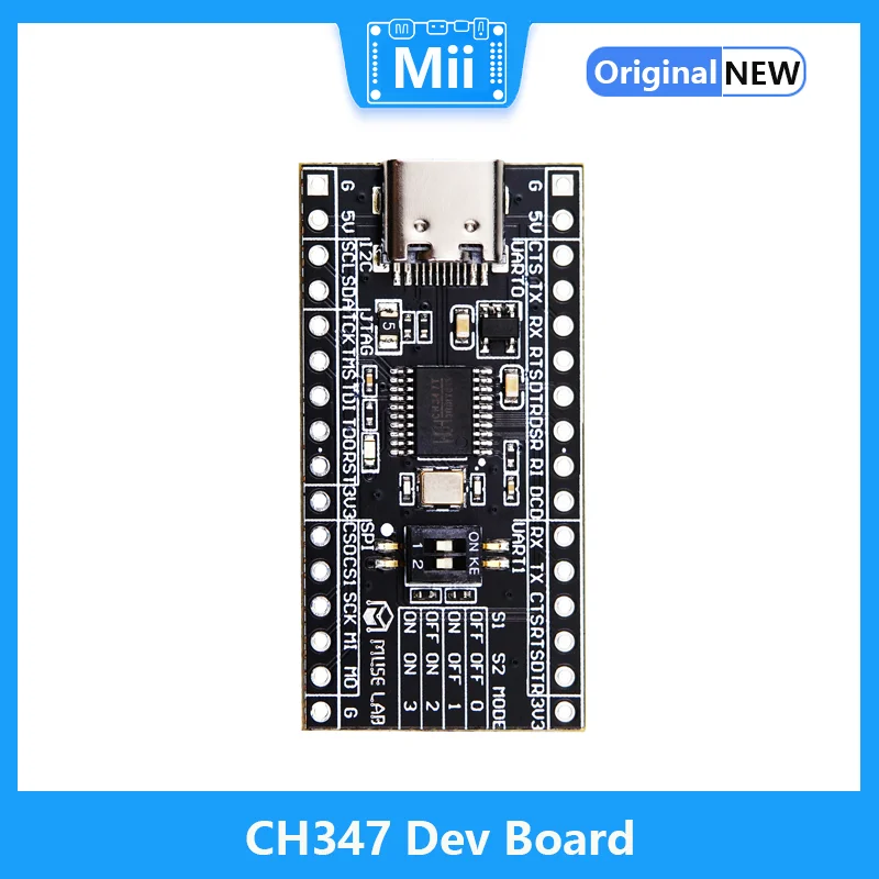 CH347 Development Board Module USB2.0 High Speed USB to UART / I2C / SPI / JTAG / GPIO Open Source USB-HS-Bridge