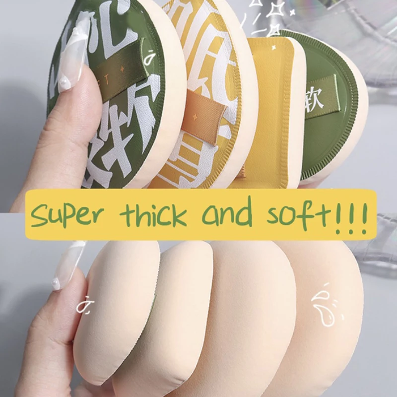 XL Water Drop Air Cushion Soft Thickened Sponge Foundation Concealer Powder Puff  Beauty Cosmetics Tool for Face Pore Minimizing