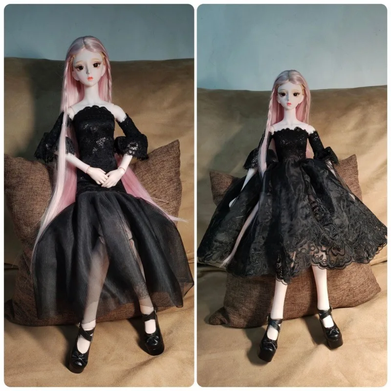 60cm boneca roupas de substituição 1/3 bjd boneca moda vestido de casamento terno crianças meninas brinquedo presente aniversário ou natal presentes