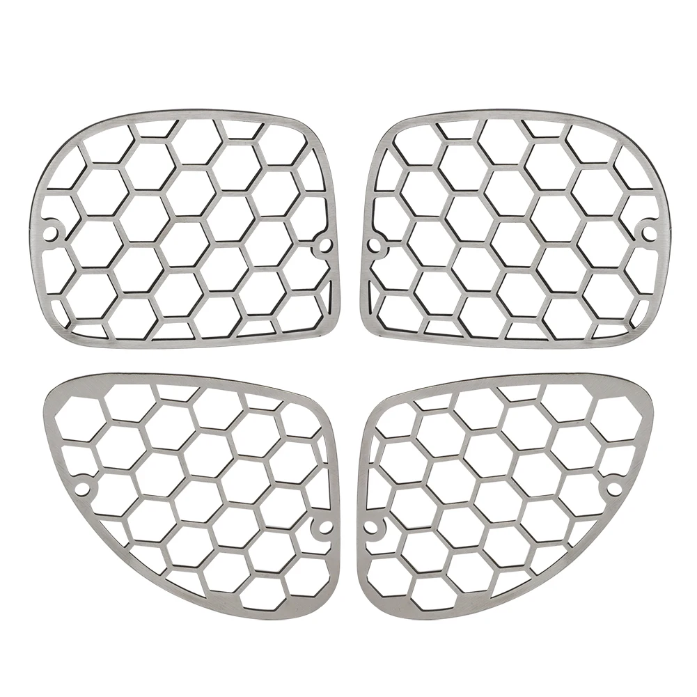 New Arrival For 1998-2002 Trans Am WS6 Firebird Fender Vents Stainless Hex Screens Car Protective Net Kit