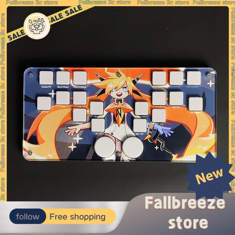 

DJMAX Music Game Keyboard Low Profile Switches Mechanical Keyboard For OSU Phigros Music Game Peripherals Game Controller