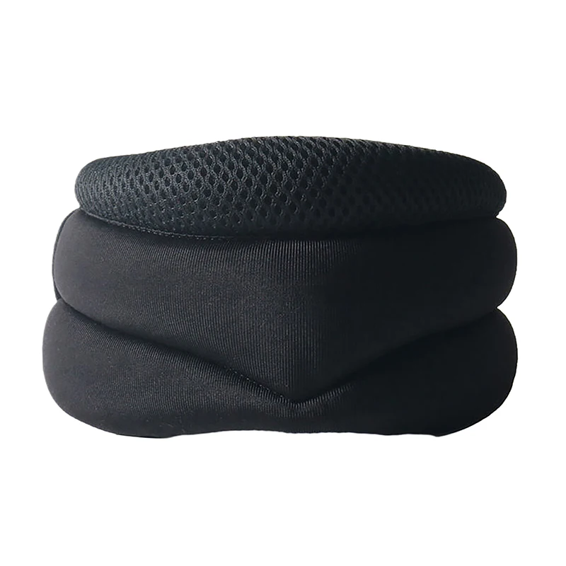 Collier cervical souple à 3 niveaux, support de cou 3D, anti-ronflement, soulagement des douleurs cervicales et des douleurs aux épaules, pour la maison et le bureau
