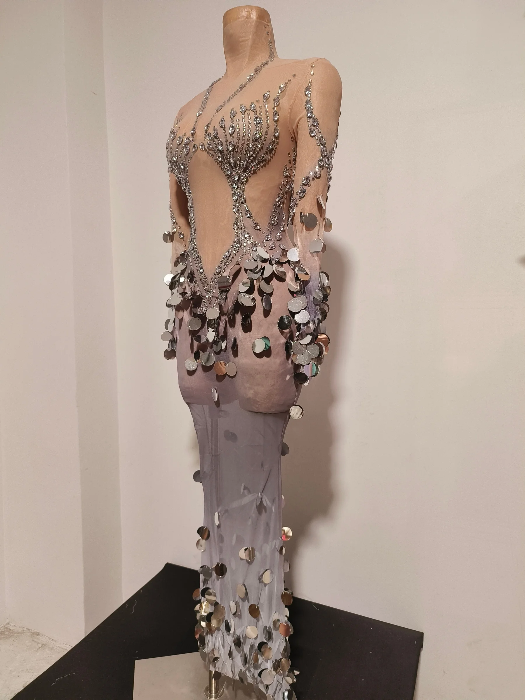 Abito da Sera Sexy da Donna a  - Sparkly Rhinestone Club Party Dress recensione e prezzo
