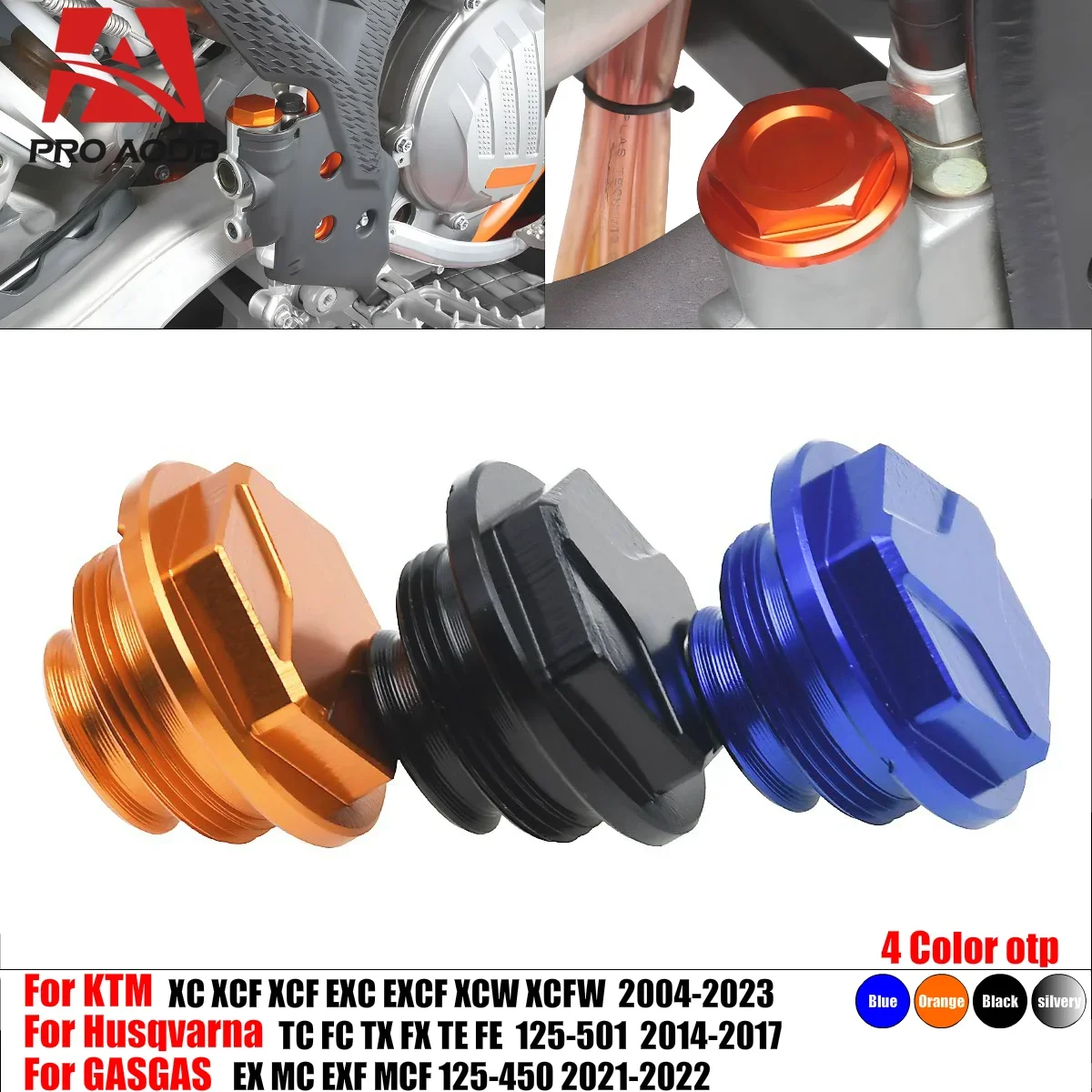 

High-Quality Motorcycle Rear Brake Master Cylinder Pump Screw Cover For KTM EXC EXCF SX SXF XCF XCW XCFW TPI 125-350 450 500