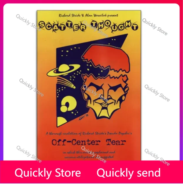 

Scatter Thought Off-Center Tear от Richard Stride & Alan Wassil Волшебные трюки (мгновенная загрузка) Быстрая отправка