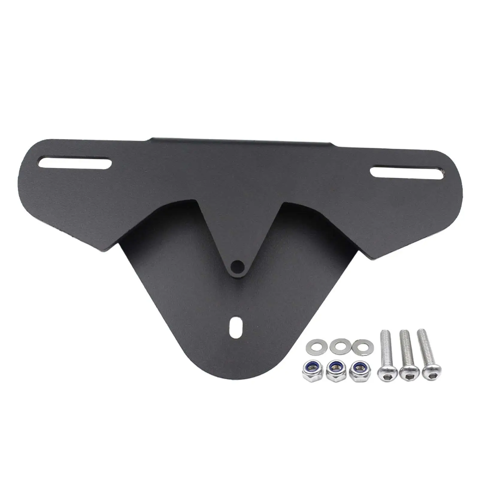 Aluminum Bracket Plate Fixed, Motorcycle License Plate Holder, Motorcycle