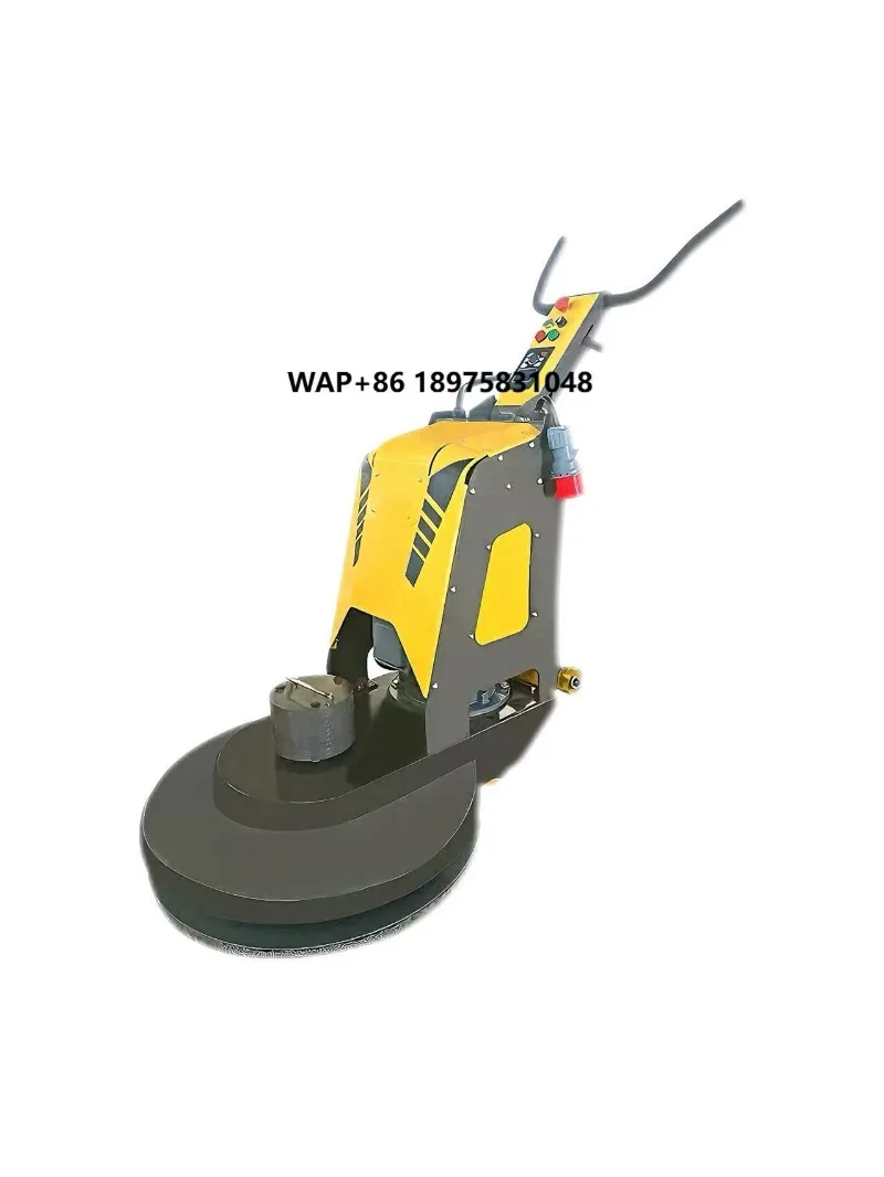 

Handheld concrete floor grinder - professional terrazzo and epoxy floor polisher for surface treatment