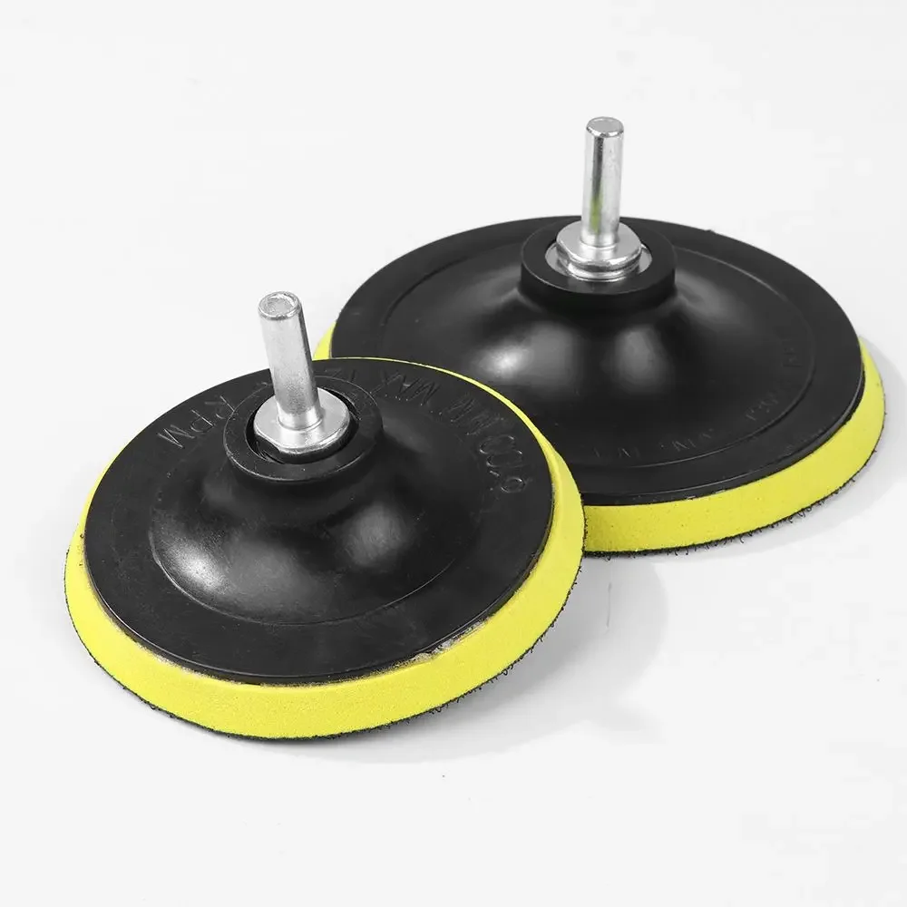 100/125 มม.สําหรับ Power Sanders แผ่นขัด Sanding Disc Backing Pad HOOK-LOOP แผ่นดิสโก้ soporte Pad กระดาษทราย Self-กาว