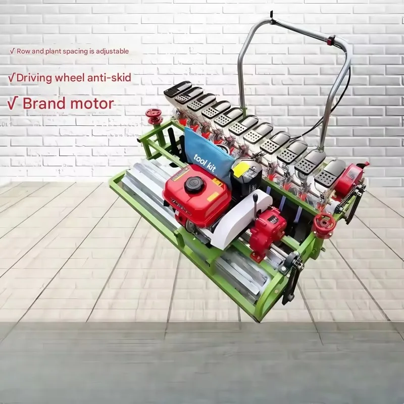 

【Best-selling】Automatic Rice Seeder Machine | 6-Row Planting With Applicator