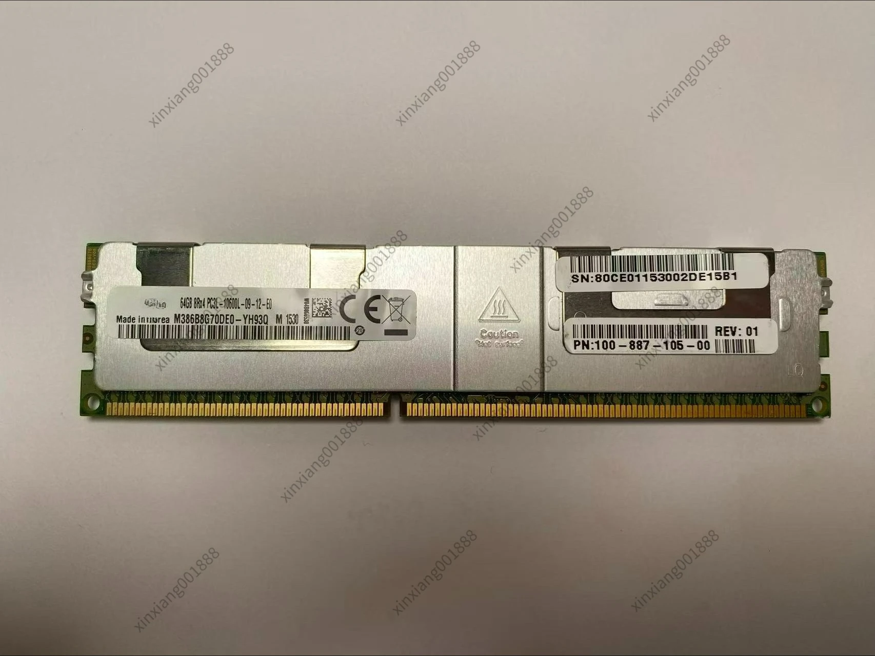 For Original Samsung Disassembled 64GB 8RX4 10600L DDR3 Server Memory 64GB 1333 ECC REG
