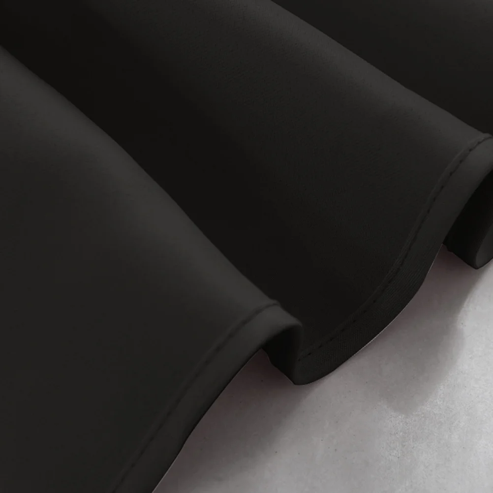 

Short Curtain Black Premium Material Sun Shade for Kitchen Door Window Home Living Room Bedroom Hall Decor Short Curtains