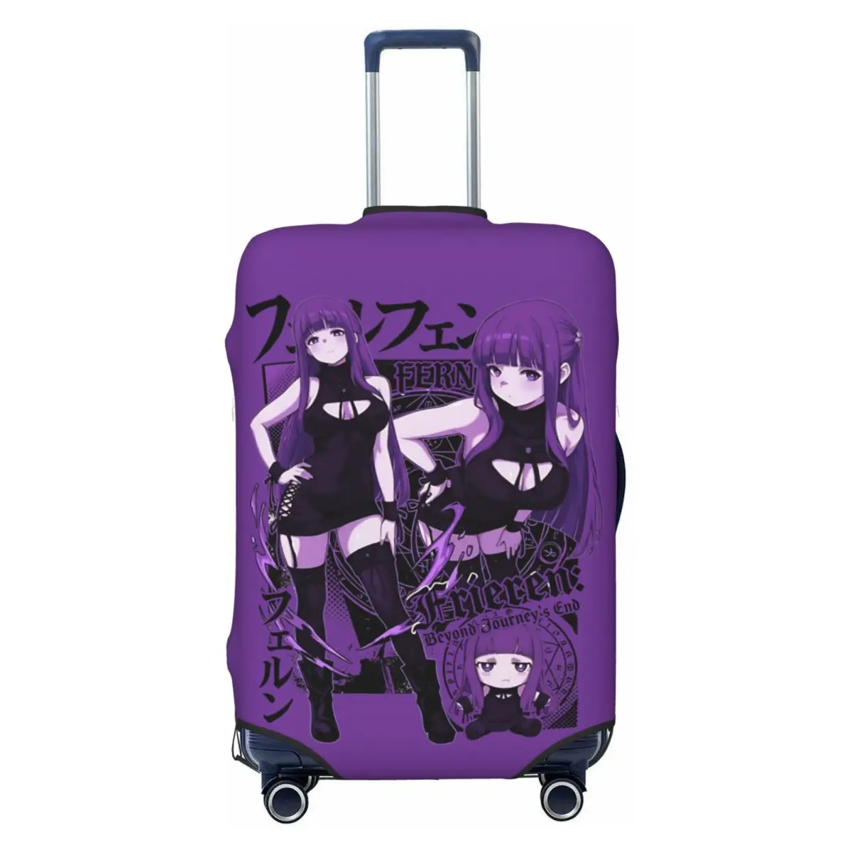 Frieren Beyond Journey's End Suitcase Cover Business Protector Holiday Elastic Luggage Supplies