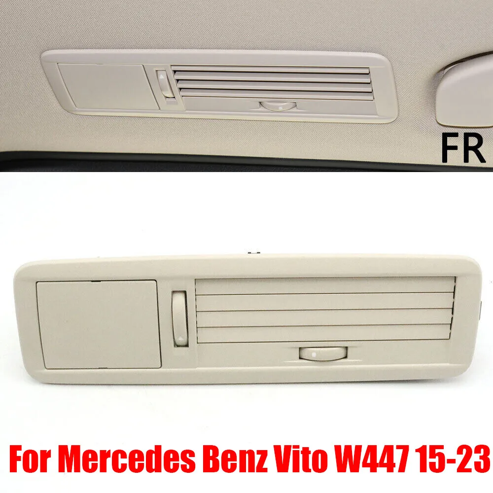 

Бежевая передняя правая решетка воздушной решетки на крыше для Mercedes Benz Vito W447 15-23