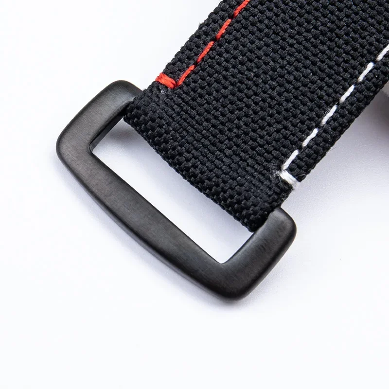 22 مللي متر ل تيودور/أوميغا/رولكس دايتونا الفرعية حزام 41 مللي متر الطلب الأسود خليج GMT حزام مع النايلون حزام الساعات اكسسوارات