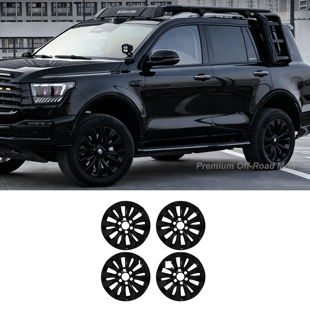 

For 2022-2025 Tank 500 Fuel Version 19-Inch Wheel Blackened Cover Appearance Upgrade Modification Protection Accessories