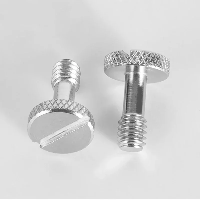 1/4' to 3/8' Screw Mount Adapter 1/4 or 3/8 D Ring Screws and Ringless Screws Screw Mount for Camera Flash Tripod Light Stand