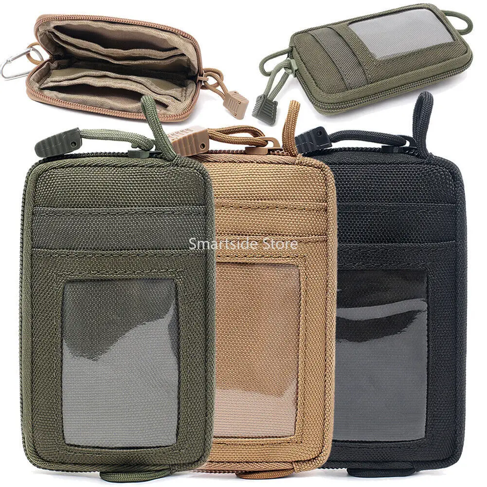 

Military EDC Bag Tactical Key Change Purse Purse Travel Set Nylon Change Purse Camping Equipment Hiking Accessories Outdoor