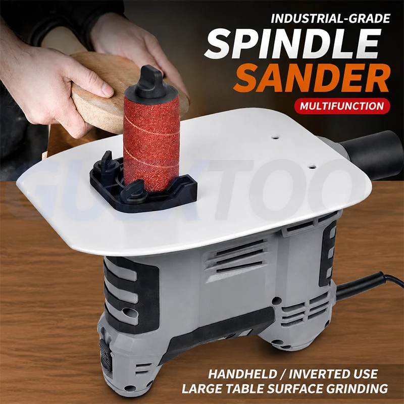 Shaft Sander Machine Special-shaped Polishing Sand Column Machine Curved Sander Belt Sander Woodworking Arc Polishing Machine