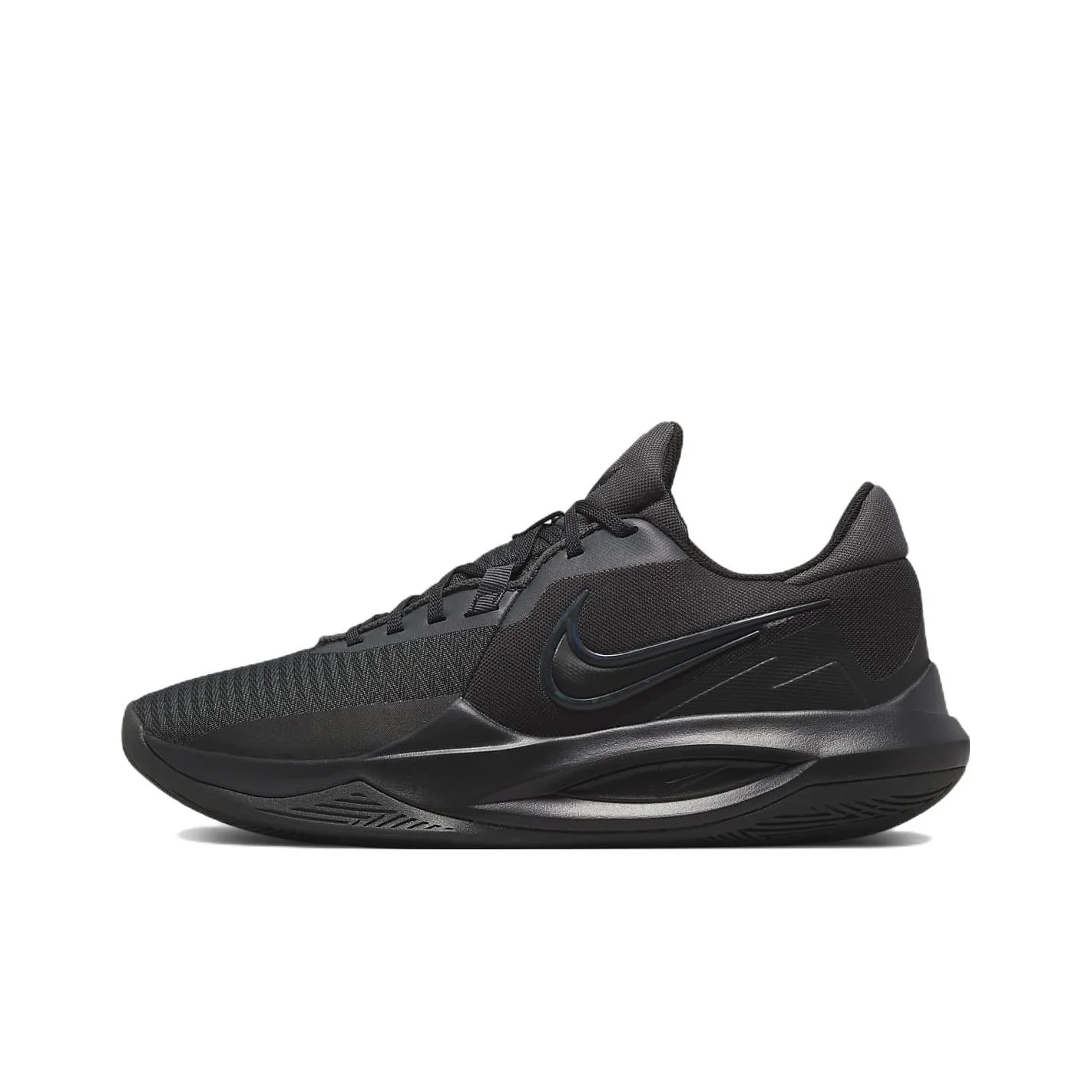 Nike Precision 6 Precision 6 Fabric Cushioning Slip Resistant Abrasion Resistant Lightweight Low top DD9535-001