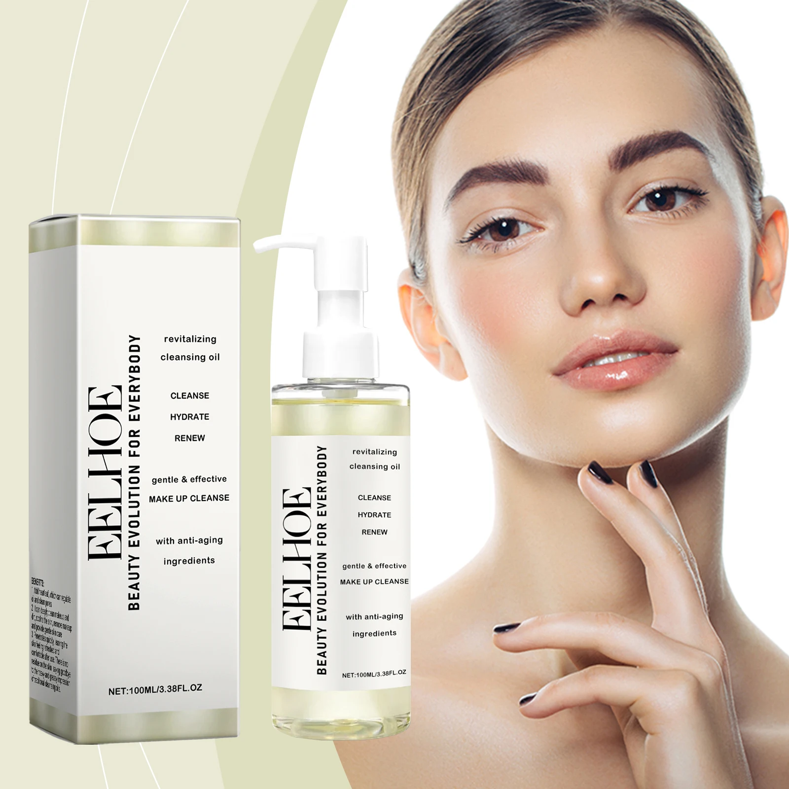 Delikatny olejek oczyszczający - Delikatny olejek do demakijażu twarzy, który nie powoduje wysuszania skóry, nawilża i odżywia.