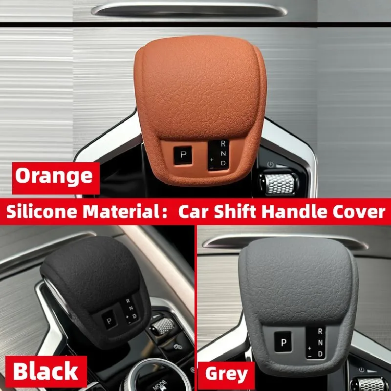 For Chery Omoda S5 Arrizo 6 Arrizo 5 Plus M1E 2021~2026 Car Automatic Gear Shift Knob Cover Non-Slip Shifter Handle Protect Case