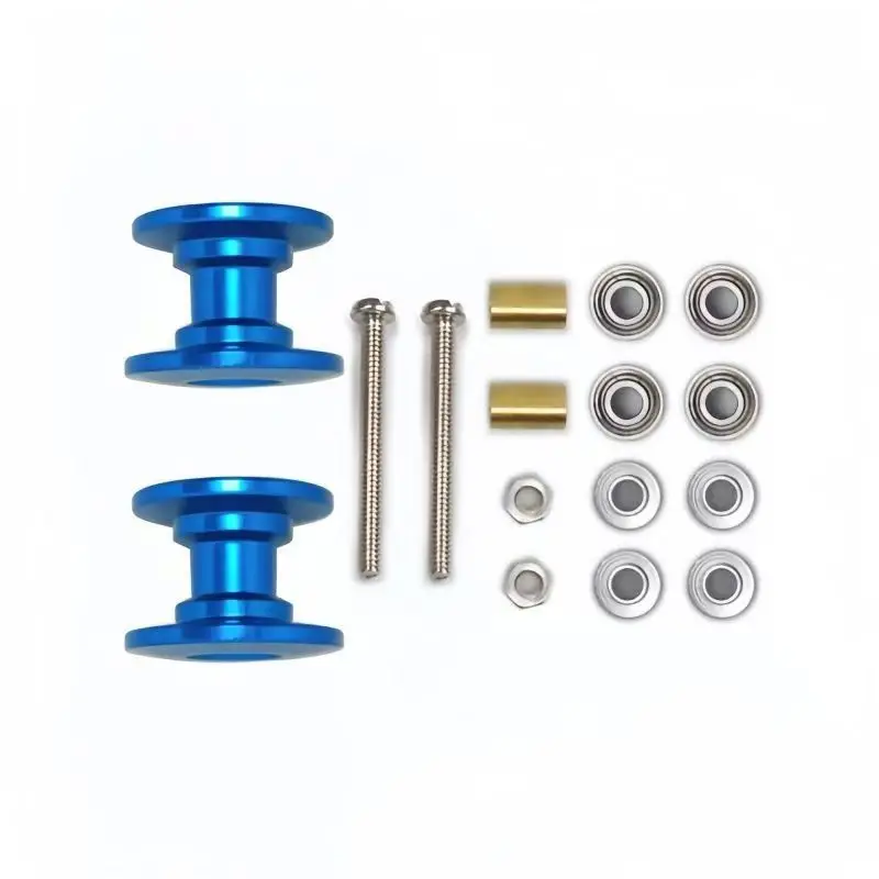 2Pcs RC 4WD Accessories - Suitable for Tamiya 94945 13-12mm Lightweight Two Guide Wheels view 4