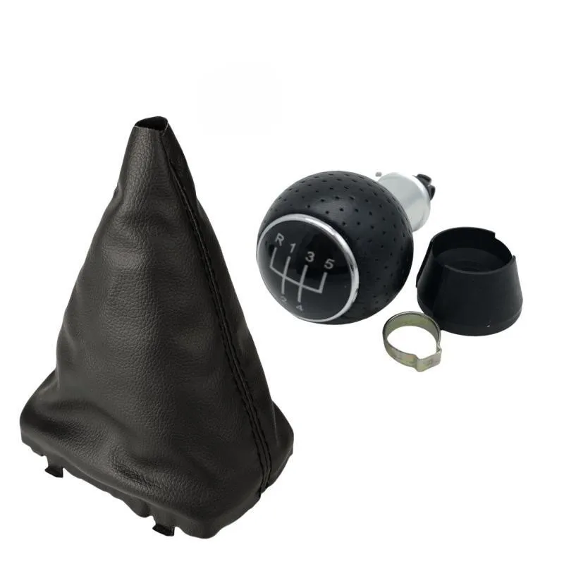 

For Audi A3 S3 2001 2002 2003 Car Accessories 5/6 Speed 12mm Gear Shift Knob Lever Shifter Stick Gaiter Boot Cover Collar Case