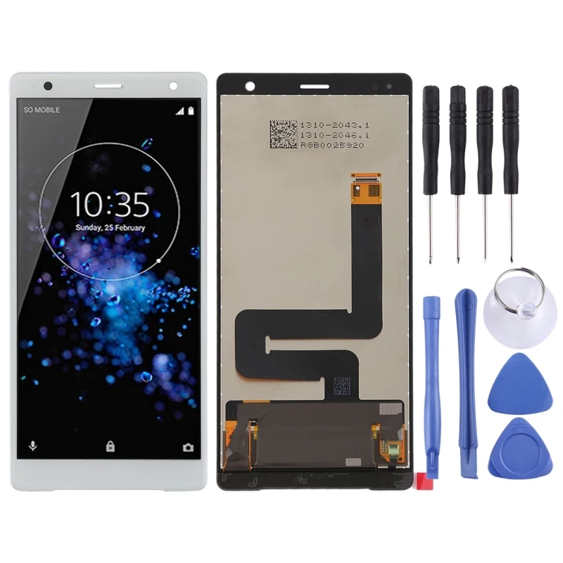 LCD Screen for Sony Xperia XZ2 with Digitizer Full Assembly(White)