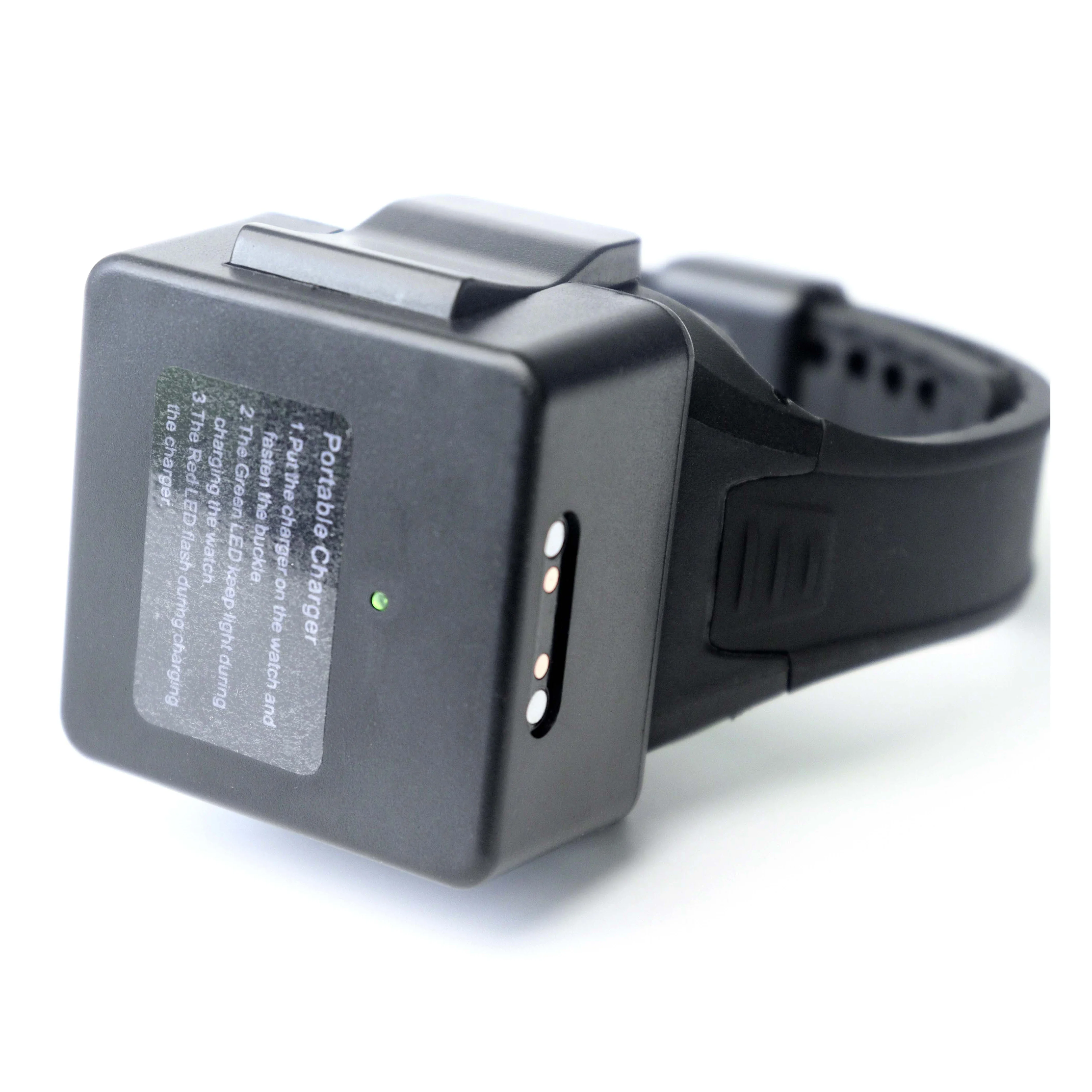 สร้อยข้อมือติดตามตัวแบบมืออาชีพ Thinkrace สร้อยข้อมืออิเล็กทรอนิกส์สำหรับการเฝ้าระวัง สร้อยข้อมือติดตามตัวด้วยระบบ GPS