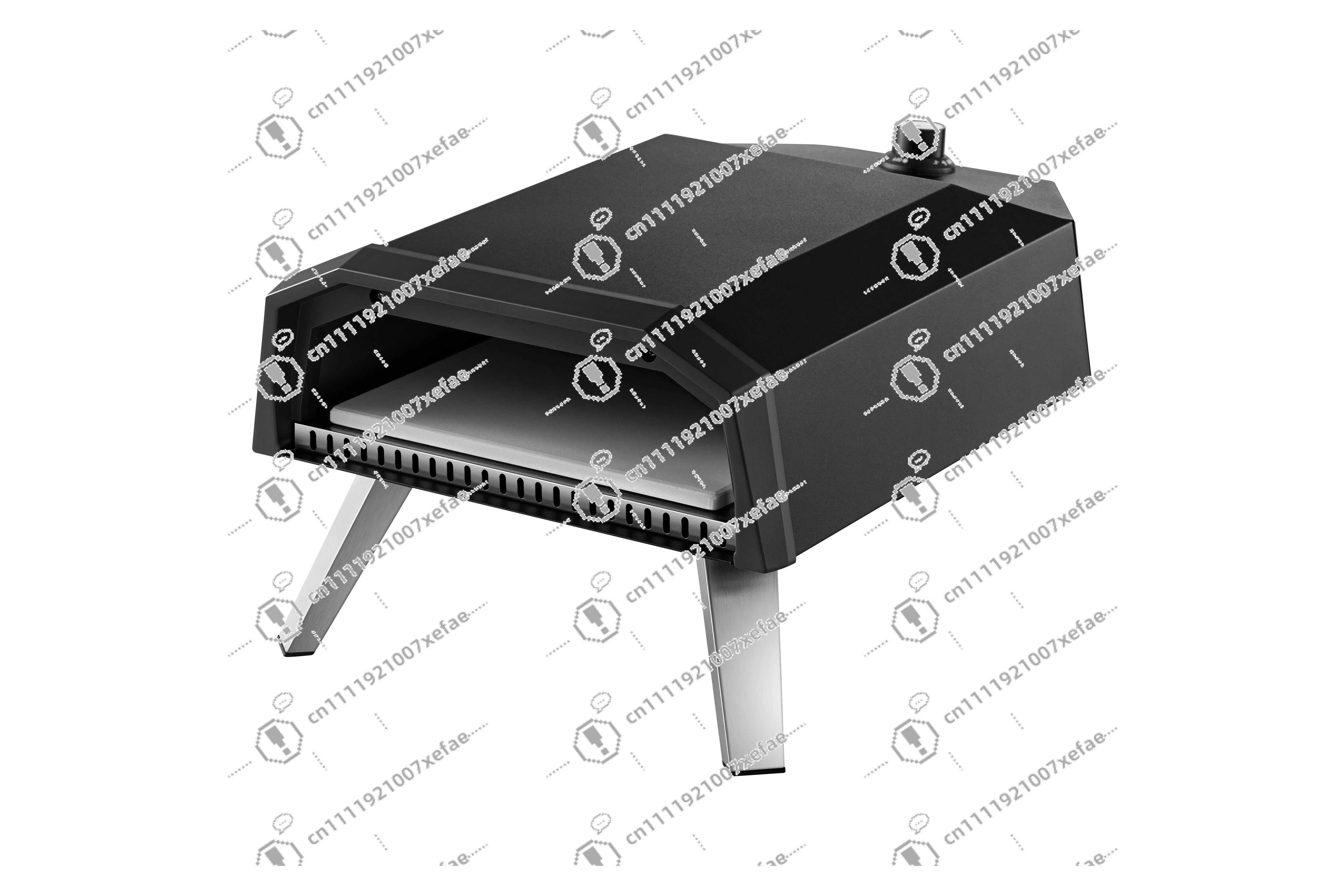 

12-Inch gas pizza oven, no rotation CE approved outdoor indoor custom brand