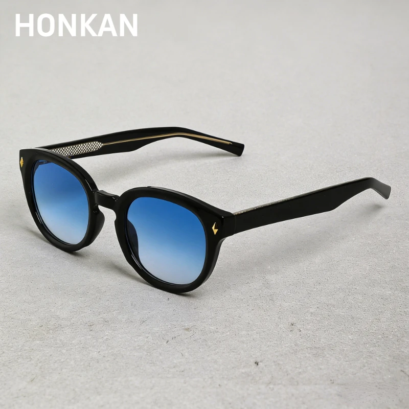 

Винтажные круглые мужские солнцезащитные очки с заклепками черепахового цвета, очки с вставкой CP, женские брендовые дизайнерские очки в ретро-оправе UV400, солнцезащитные очки