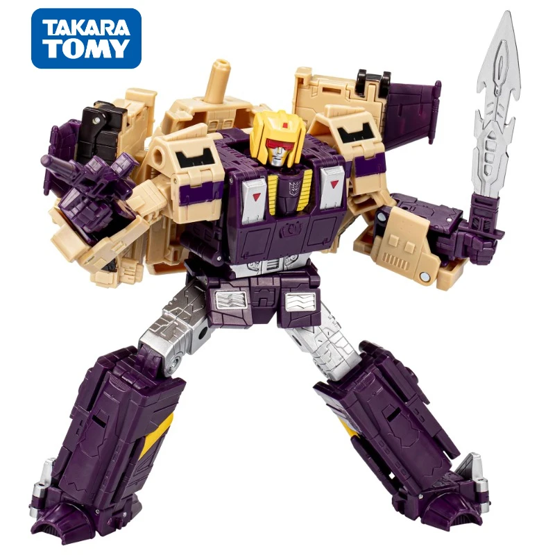 TAKARA TOMY Transformers Legacy Evolution Series Blitzwing Figure Movable Model Ornament Cartoon Children's Toy Holiday Gift