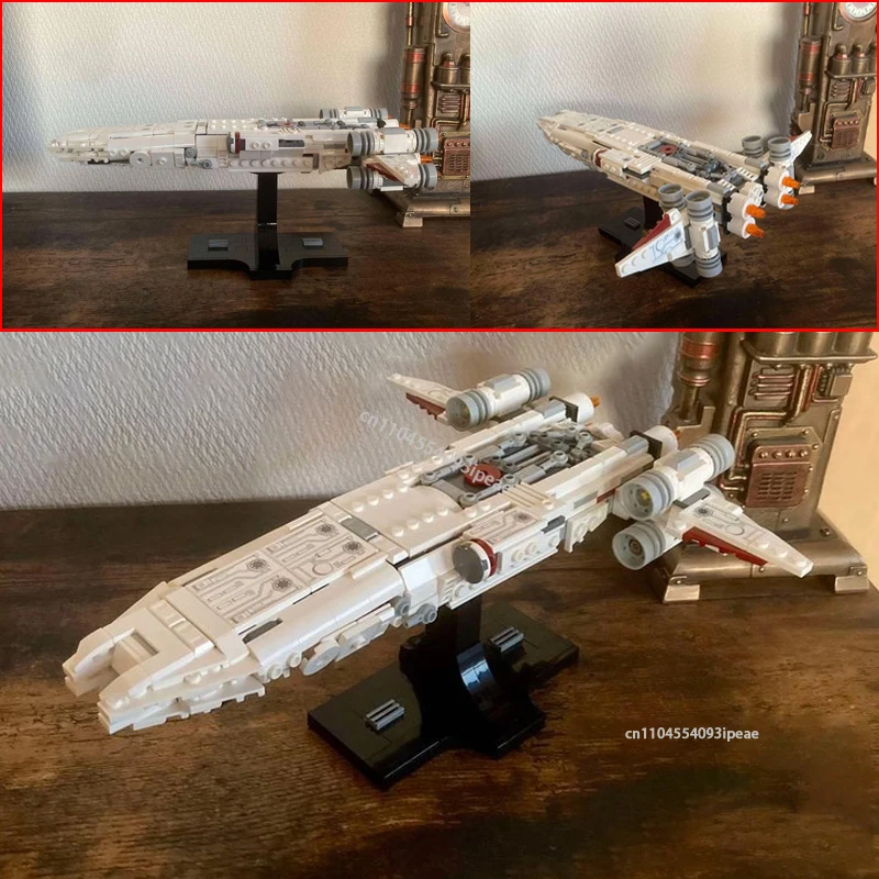 

MOC оригинальный оникс Cinder космический корабль строительные блоки DIY космическая война военная боевая модель на заказ пазлы развивающая игрушка детский подарок