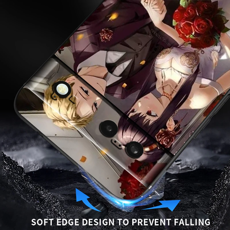 جراب سيليكون أسود ضد الكبح لجوجل بيكسل 9 ، 8 ، 7a ، 7 ، 6a ، 6 ، 5a ، 5 ، 4 ، 4a ، xl ، 5g