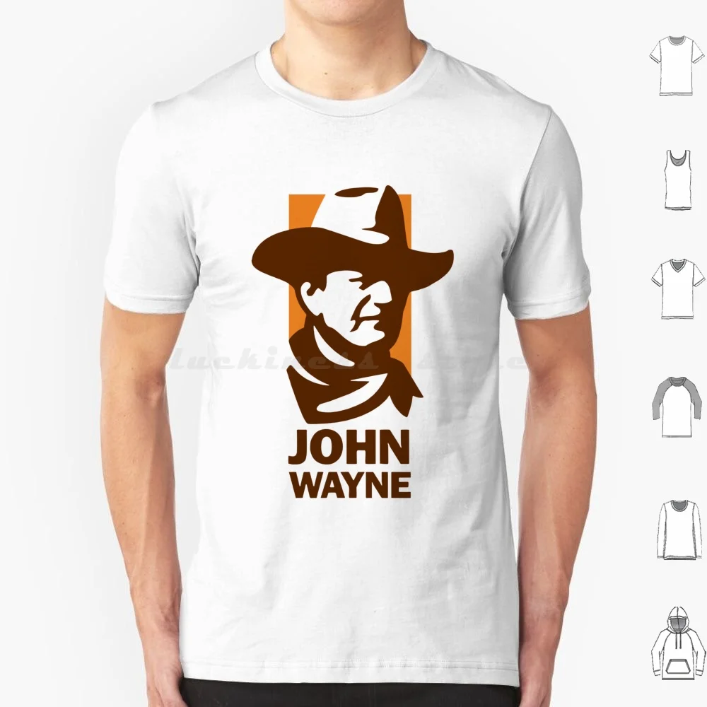 John Wayne T Shirt 6xl Cotton Cool Tee Wayne Robert Morrison Hollywoods Golden Age Bravo True Grit El Dorado Grit