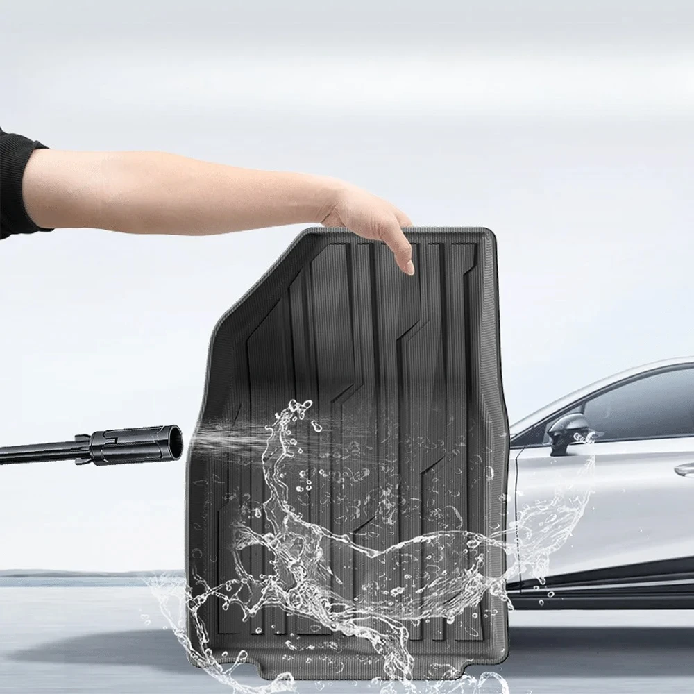 

Car Floor Mats for Harvard H6 HEV Right Hand Driver 2023-2025, All Weather Protector Floor Liners Trunk Mat TPE Heavy Duty RHD