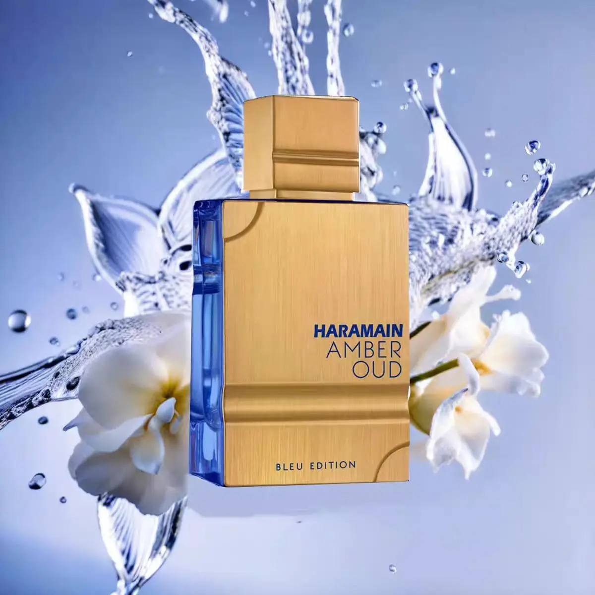 Al Haramain Amber Ebony perfume - Blue Version (for men and women) -2 oz Light essence spray,perfect gift