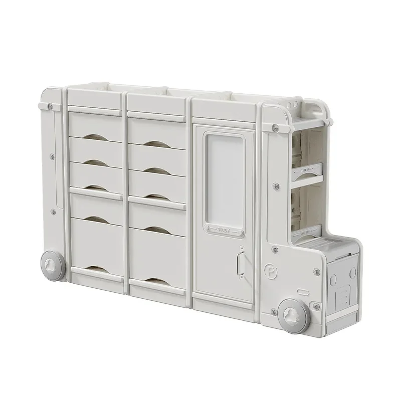 

Storage cabinet Children's floor-to-ceiling living room Multi-layer household baby storage Toy rack Plastic classification