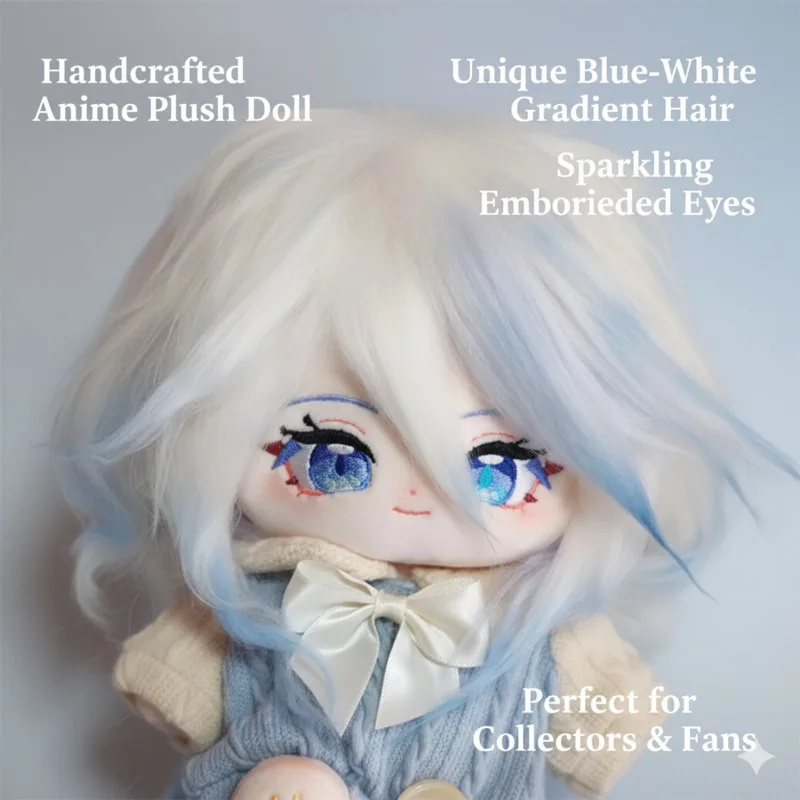 

Genshin Impact Plush Doll 20CM Furina Genshin Inspired Cotton Doll Cute Y2K Anime Stuffed Funny Cotton For Girls 20cm Gift New