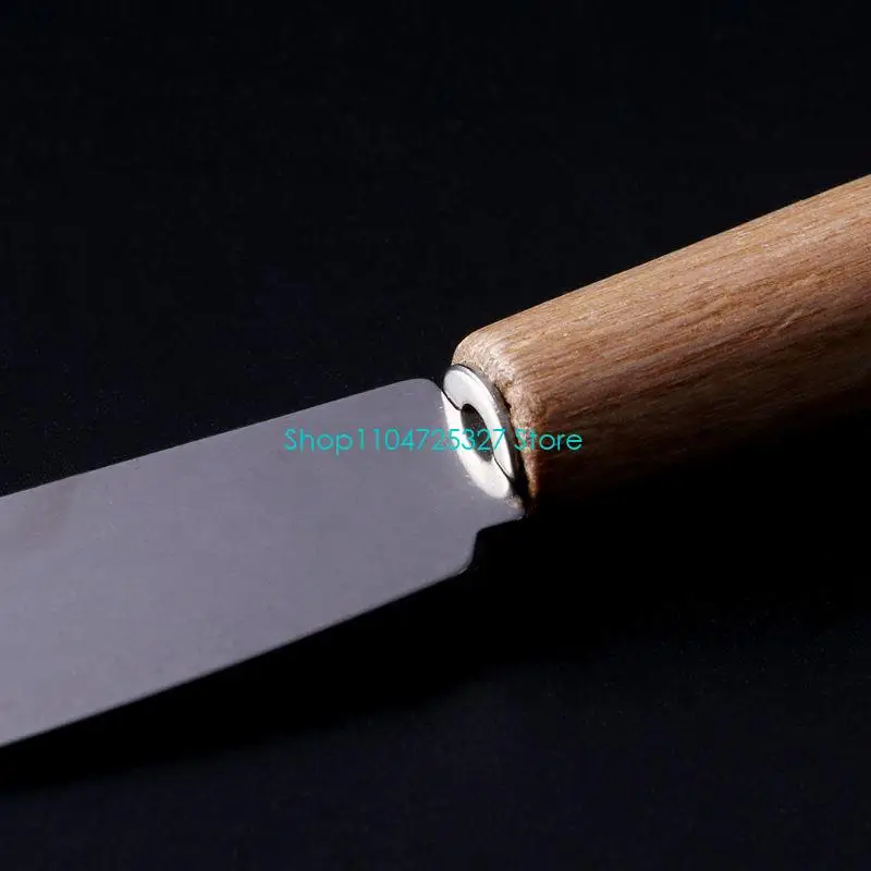 D8KF Mini Sandwich Sandwich Butter Cheese Slicer Knife Stainless Steel Spatula Kitche