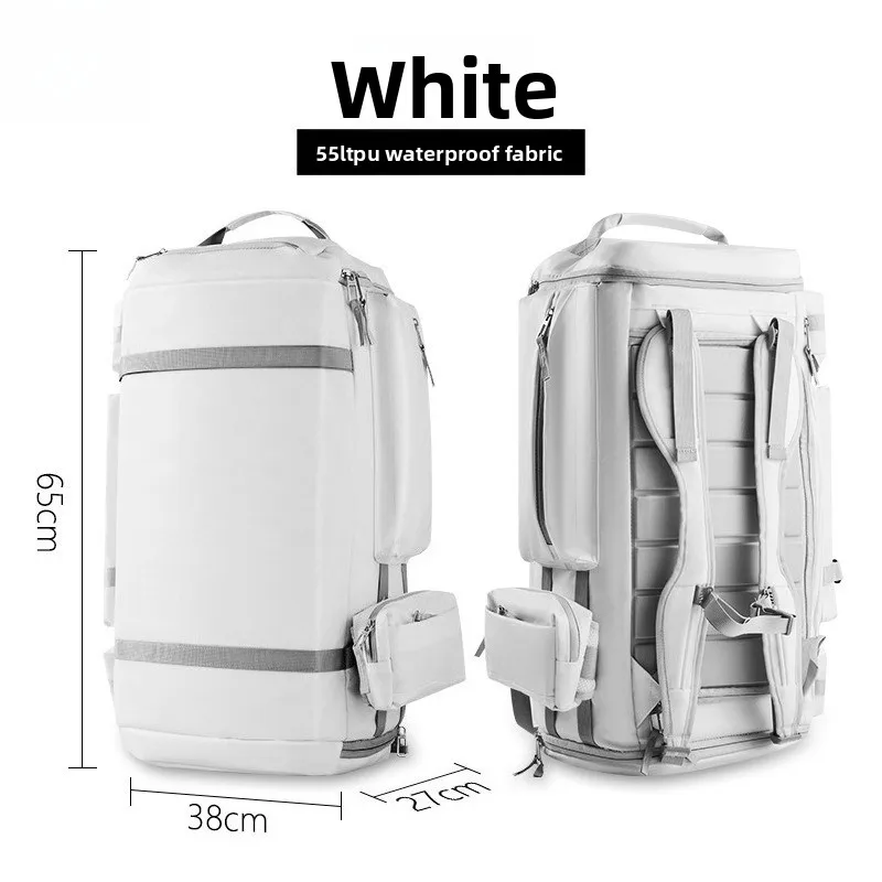 Ski Backpack, Backpack, Wild Snow Bag, Waterproof Dry and Wet Separation, Snow Storage, Multi-function and Large Capacity