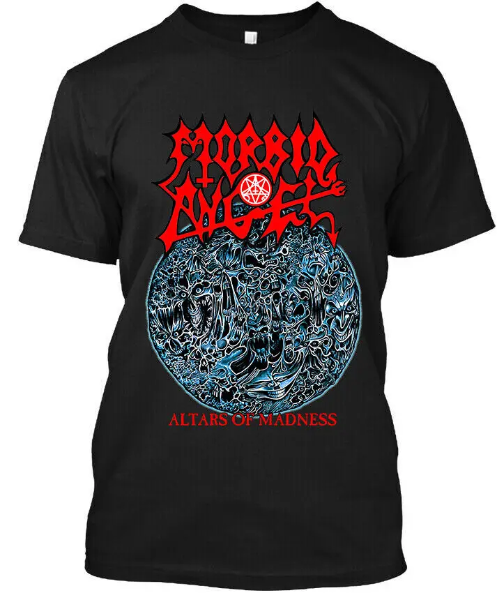 NWT Morbid Angel Altars of Madness Ameran Death  Band Logo T-Shirt S-4XL