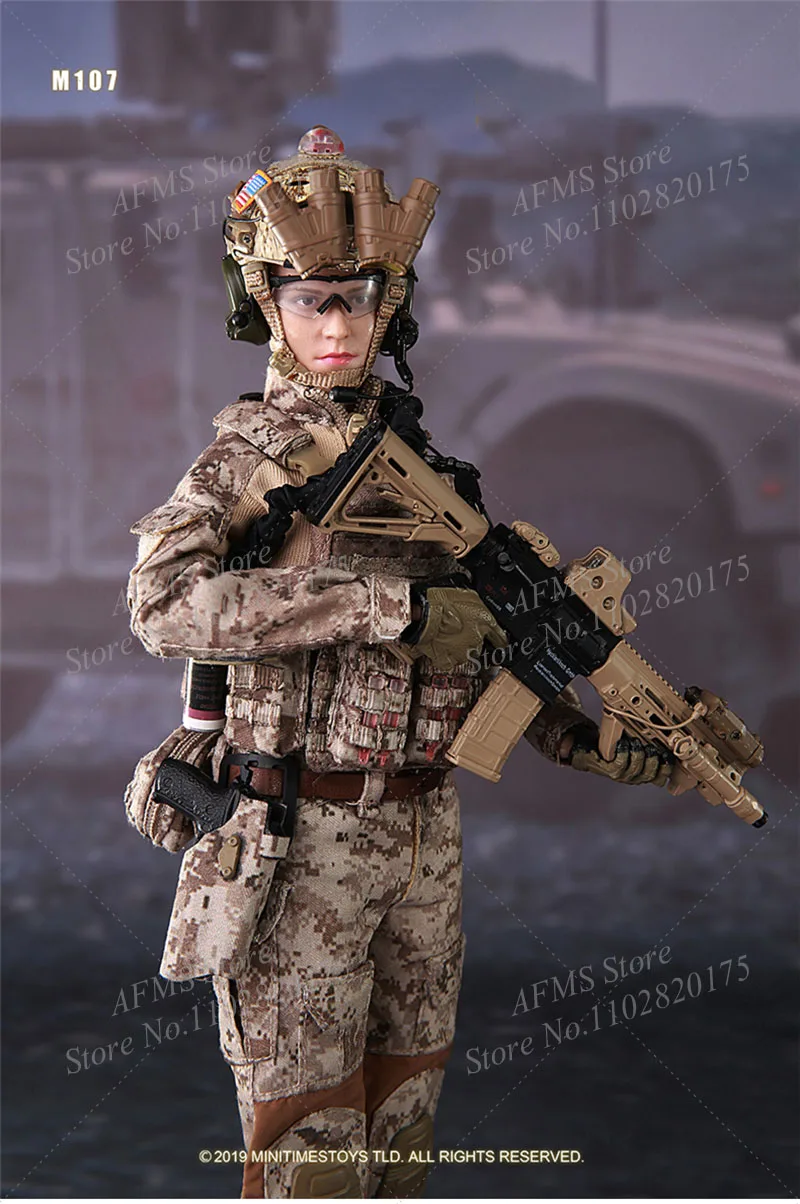 Mini Times Toys M017 1/6 Scale Collectible Figure US SEAL Navy Special Force Military Dolls 12inch Women Soldier Action Figure