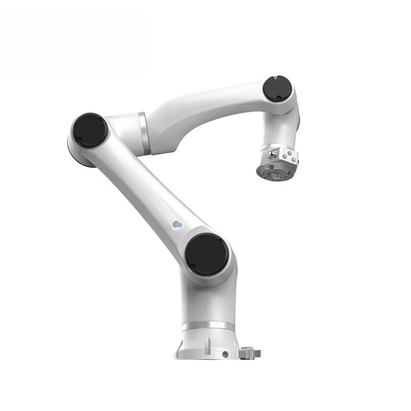 White Automatic Small Commercial 6 Dof Cobot 6 Axis Manipulator  Arm