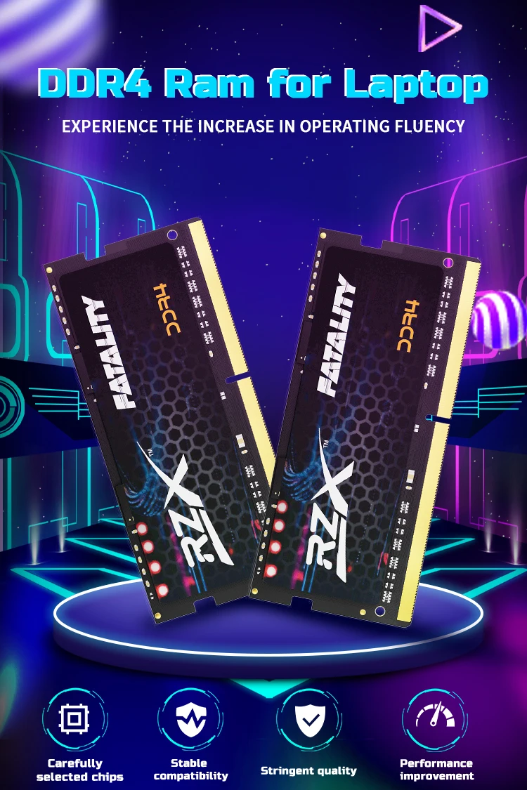 RZX DDR4 Memoria RAM Portátil 16GB 8GB 32GB 1.2V 260pin 3200MHz