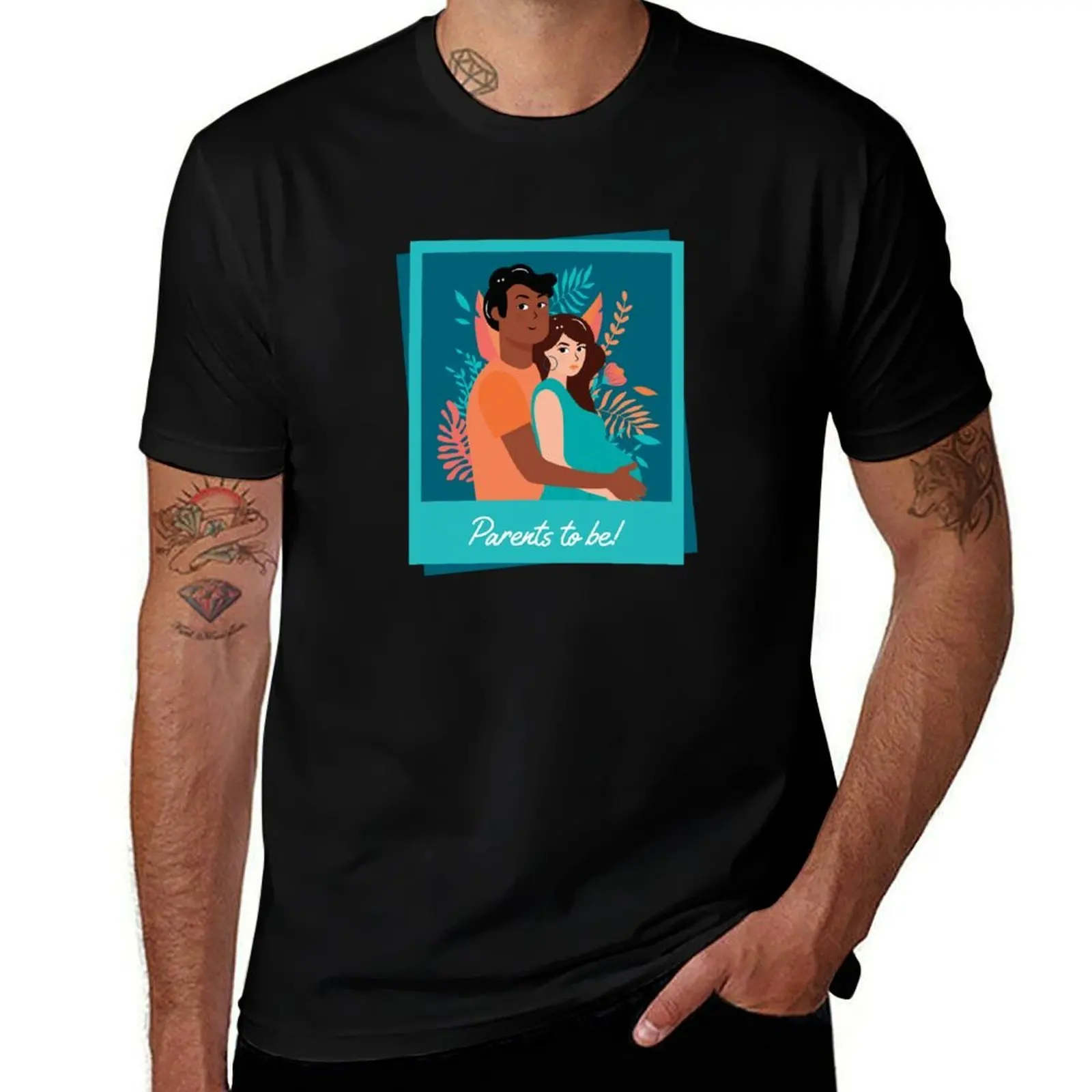 

Parents To Be Baby T-Shirt anime sweat aesthetic clothes mens t shirt graphic