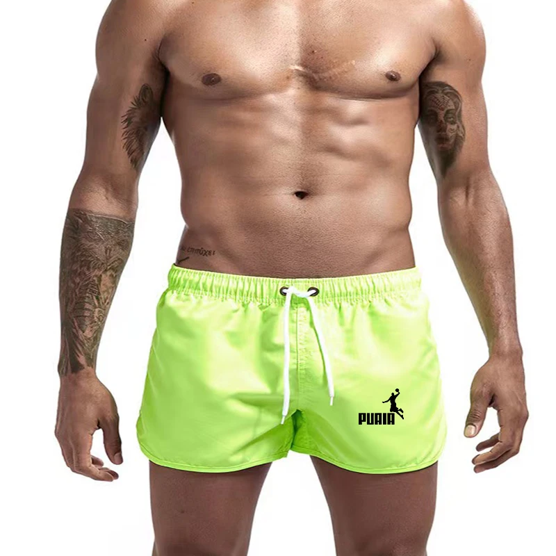 

Luxury Beach Shorts Quick Dry Mens Siwmwear Board Briefs 2024 New Hot Summer Swim Trunks Sport Gym Running Shorts Male Beachwear