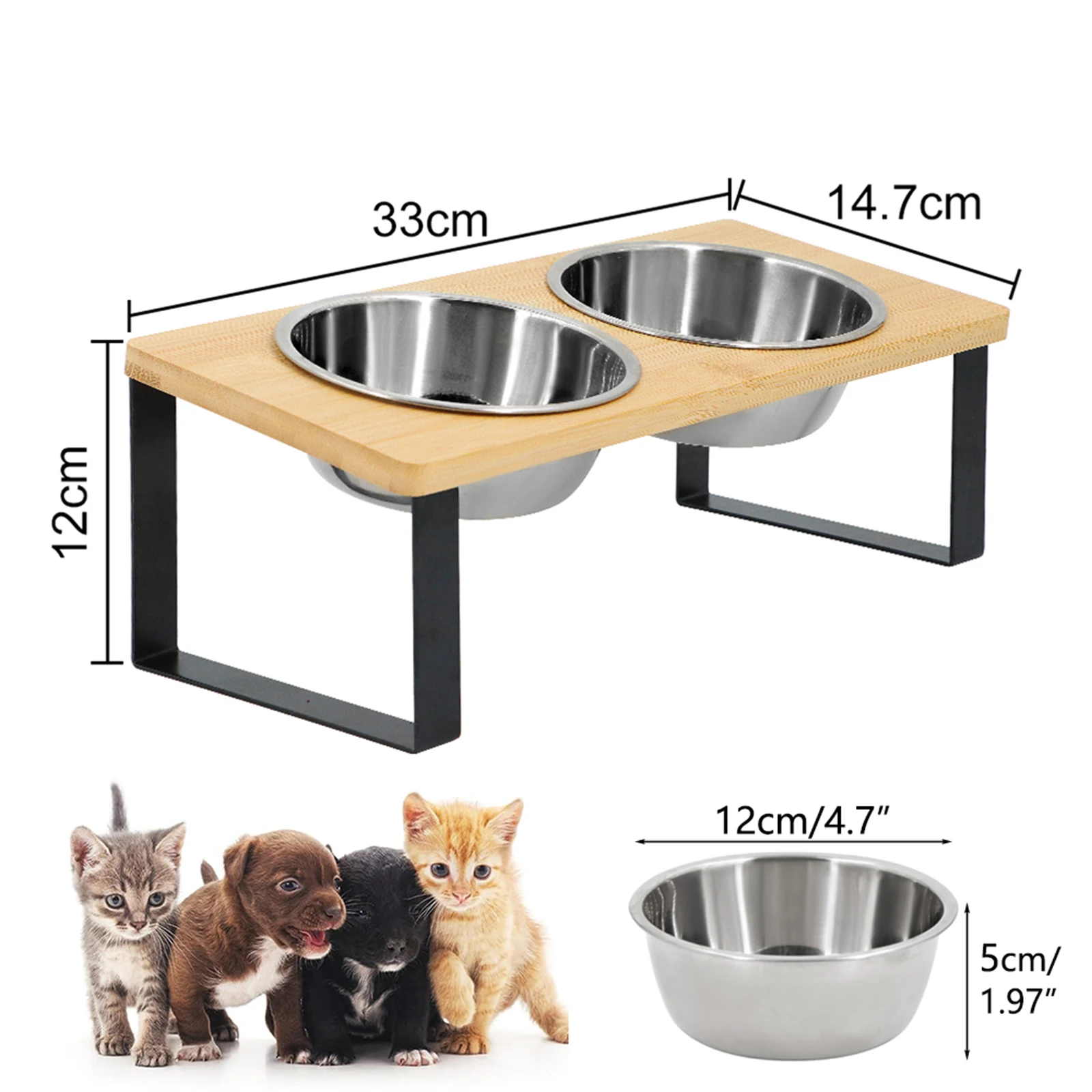 Thumbnail 2 - #14 New Stainless Steel Puppy Bowls Arrivals