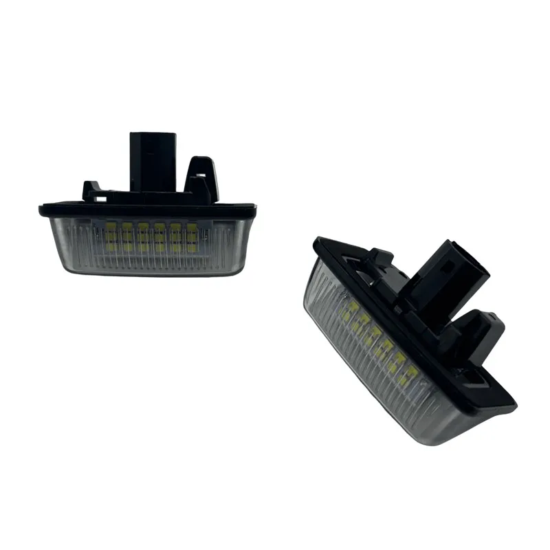 2Pcs LED License Plate Light For Toyota Corolla Crown S180 Noah Voxy Starlet EP91 Previa ACR50 GSR50 12V White Car Number Lamp view 3